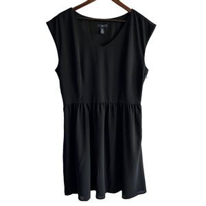 Gap Black Fit & Flare Dress